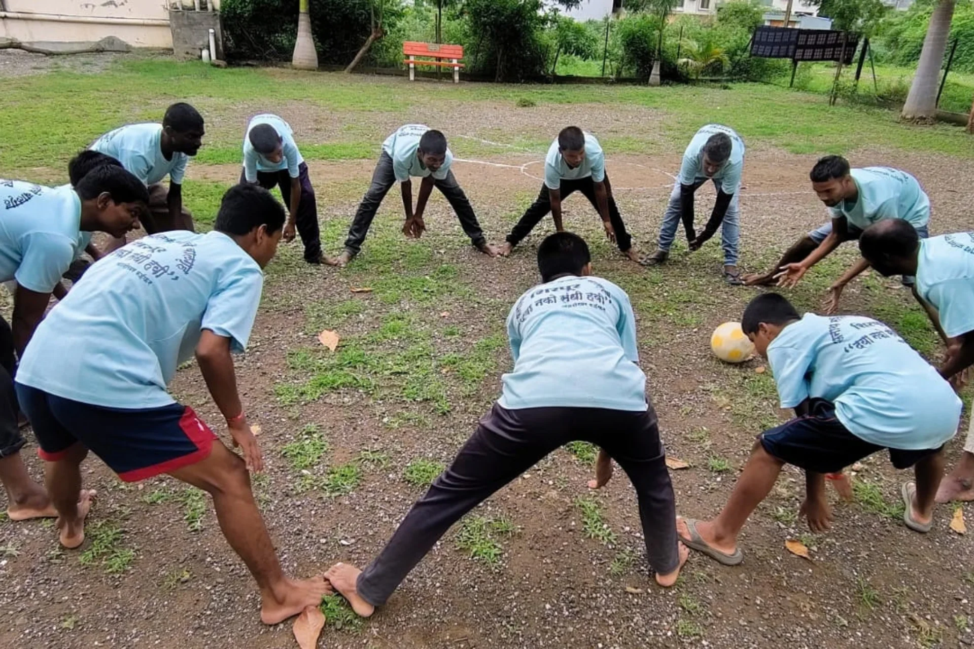Young people and adults together at an S4UA Foundation activity