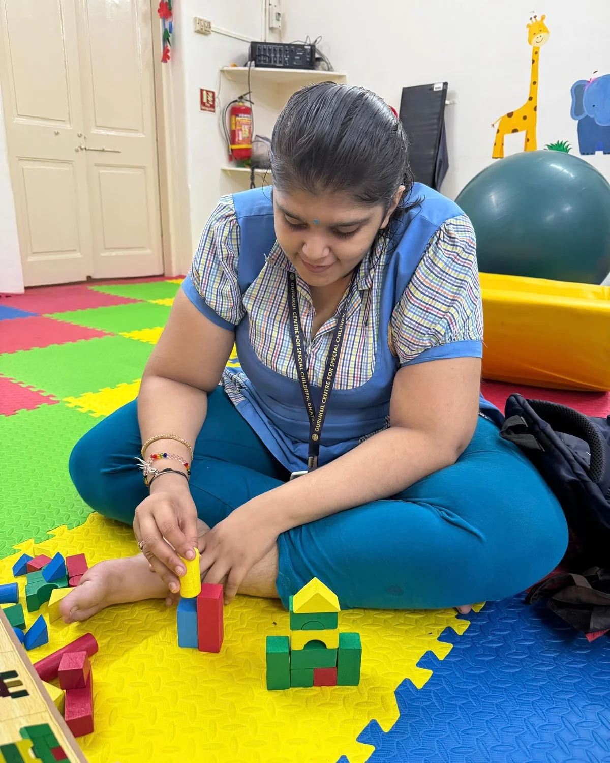 A participant during an S4UA Foundation session