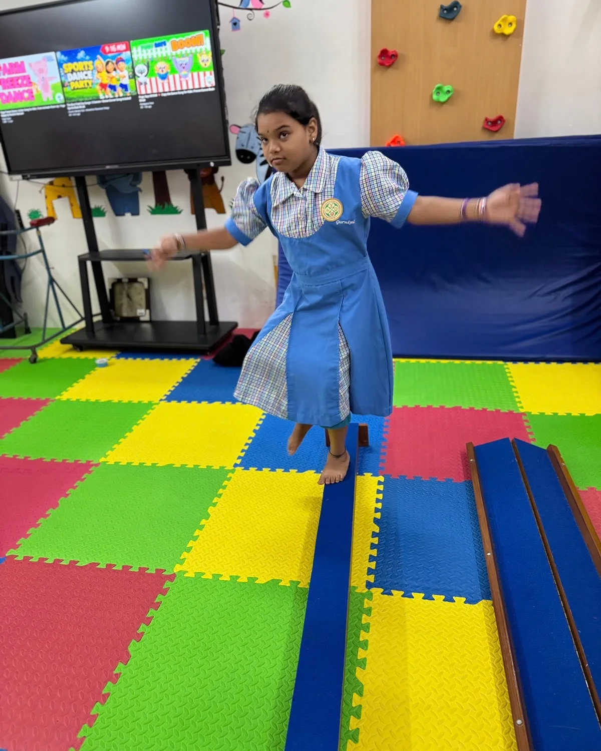 A photograph from S4UA Foundation's work with special schools