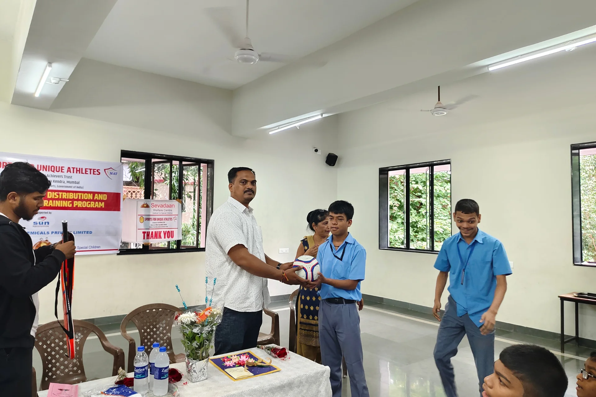 A school community in Maharashtra